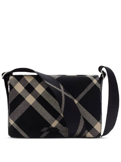 Trench Check Cross Bag Black - BURBERRY - BALAAN 2