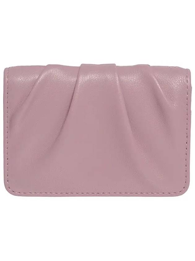 Dough Soft Leather Card Wallet Dusty Purple - LE MASQUE - BALAAN 5