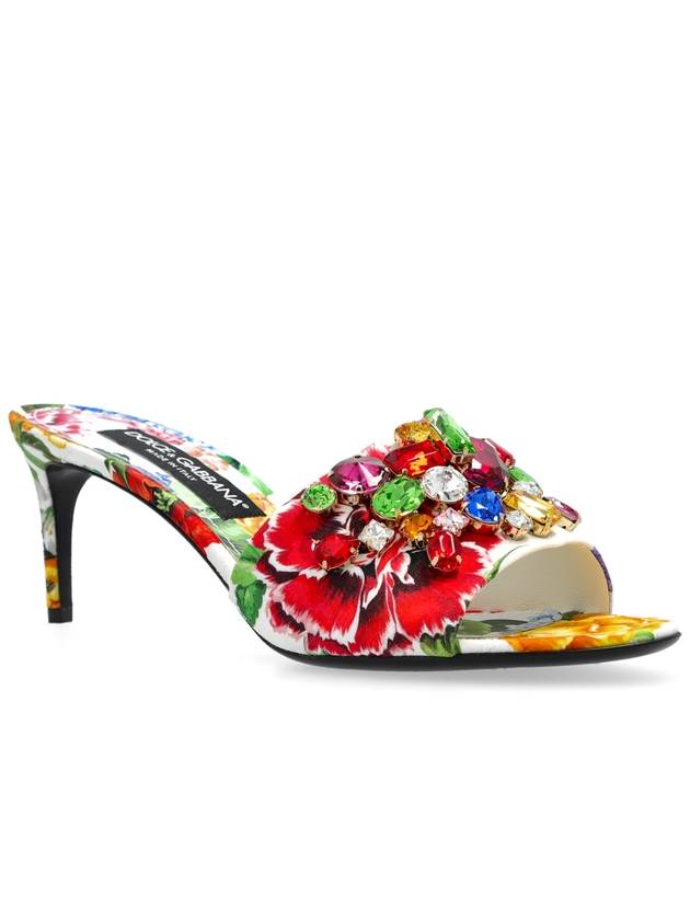 Dolce & Gabbana Heeled Mules, Women's, Multicolour - DOLCE&GABBANA - BALAAN 4