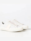 Logo Detail Suede Low Top Sneakers White Beige - TOM FORD - BALAAN 2