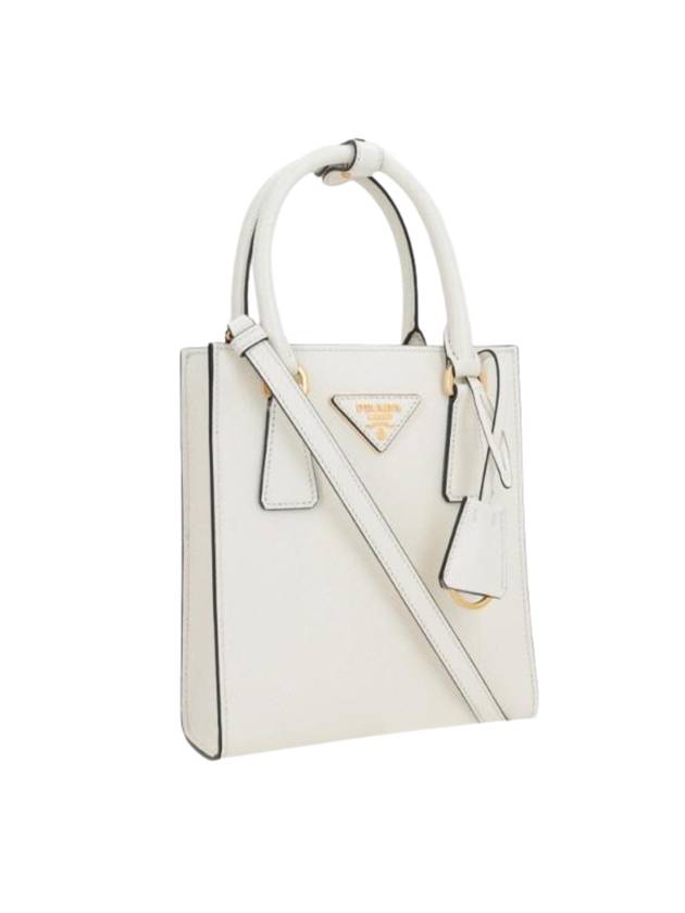 Tote Bag 1BA358VEOO NZV F0PG7 BIANCO N - PRADA - BALAAN 1