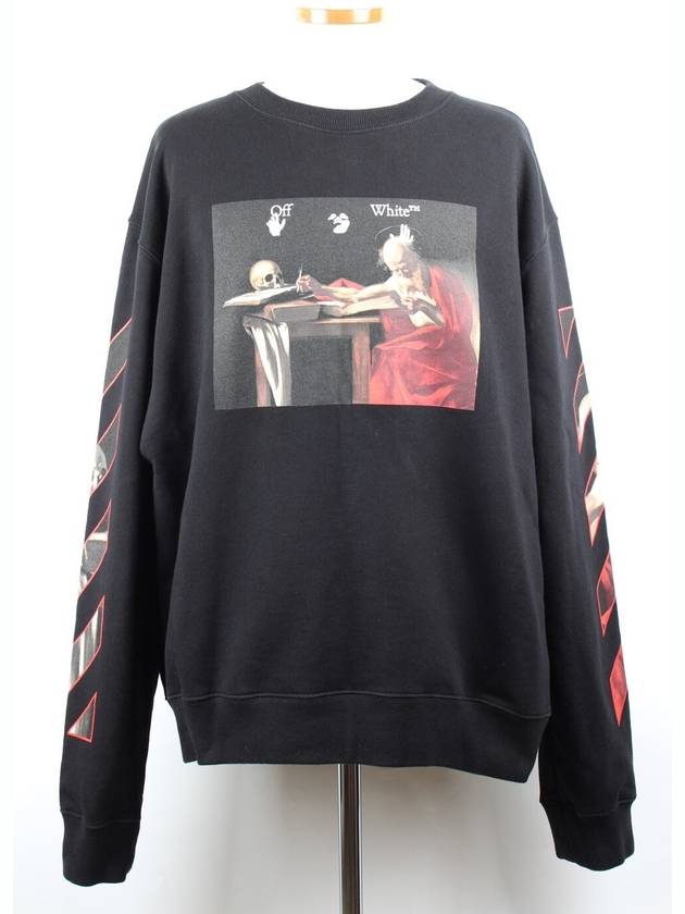 Caravaggio Arrow Sweatshirt XXL - OFF WHITE - BALAAN 1