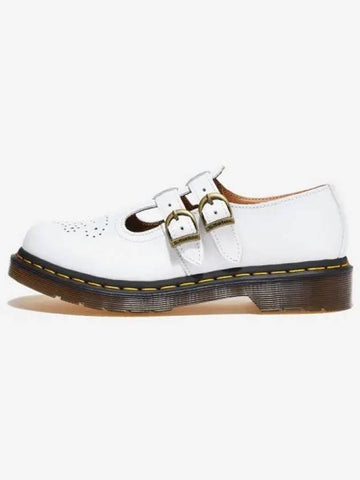 Shoes Fur Moccasins Moccasin Loafers 8065 Mary Jane White - DR. MARTENS - BALAAN 1