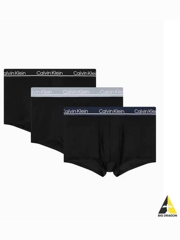 UNDERWEAR Men s CK Micro Plus Low Rise Trunks 3PK NP2752OEMA - CALVIN KLEIN - BALAAN 1