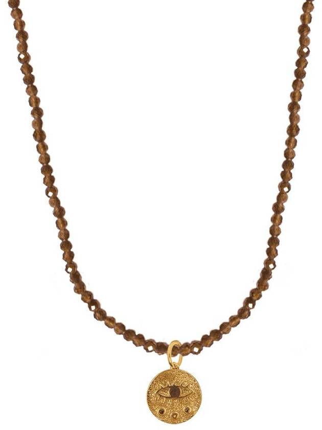 Hermina Athens Kressida Mini Charm Moca Necklace Accessories - HERMINA ATHENS - BALAAN 1