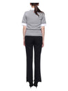 Women's Oxford Wool Combo Knit FKA332A_Y1002_055_21F - THOM BROWNE - BALAAN 5