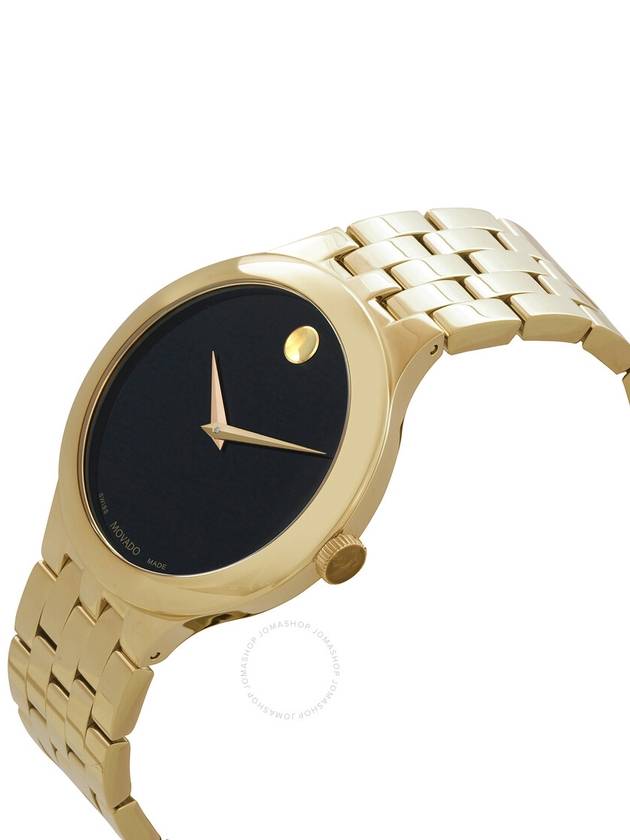 Movado Veturi Quartz Black Museum Dial Unisex Watch 0607417 - MOVADO - BALAAN 2