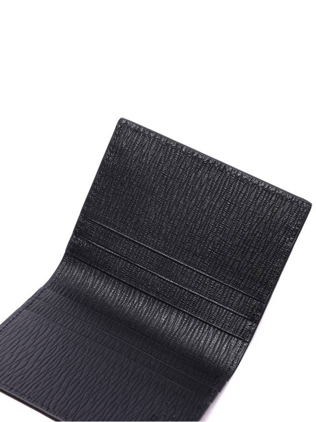 Gancini Card Wallet Black - SALVATORE FERRAGAMO - BALAAN 7