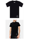 Men's Icon Print Short Sleeve T-Shirt Black - MAISON MARGIELA - BALAAN 5