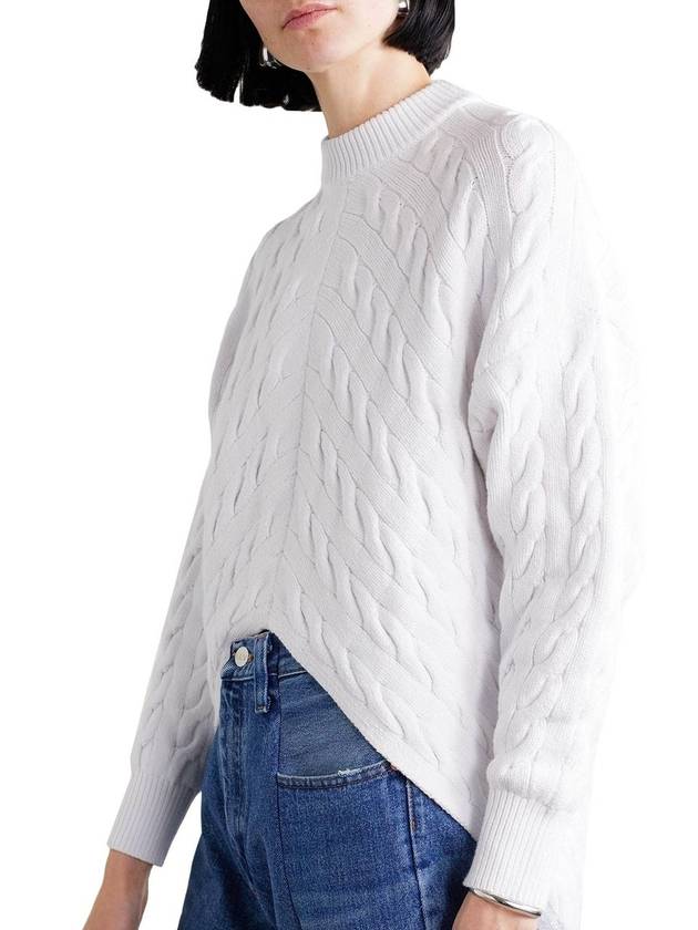 Alexander Wang Bias Cable Knit Sweater - ALEXANDER WANG - BALAAN 2