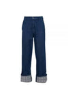 Logo Grid Workwear Jeans Dark Blue - JW ANDERSON - BALAAN 2