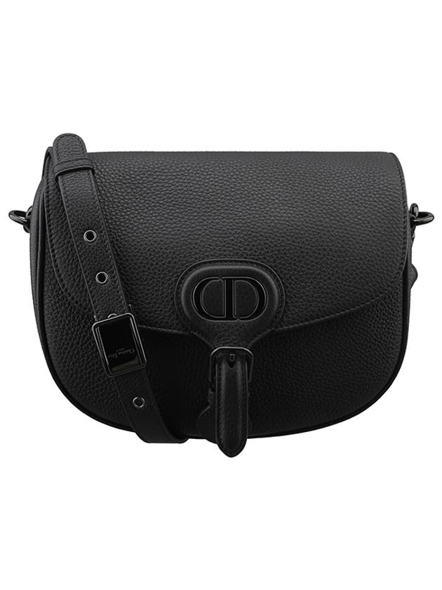 Bobbi Grained Calfskin Medium Cross Bag Black - DIOR - BALAAN 2