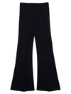 CREPE JERSEY SLIM PANTS BK Black - TIBAEG - BALAAN 6