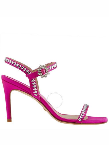 Stuart Weitzman Ladies Flamingo 85 Gemcut Sandals, Brand Size 36 ( US Size 5.5 ) - STUART WEITZMAN - BALAAN 1