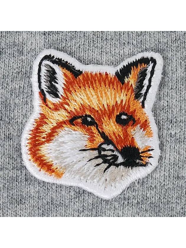 Fox Head Patch Classic Sweatshirt Grey Melange - MAISON KITSUNE - BALAAN 5