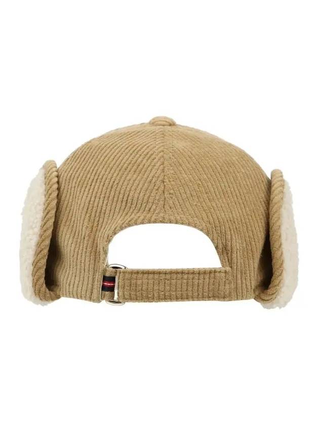 ear-shaped baseball cap OF8423LBBEIGE - ONOFF - BALAAN 3