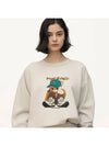 OHP x AIDAEVE Bigfoot Women Heavy Sweatshirt - ONEHUNDREDPERCENT - BALAAN 2