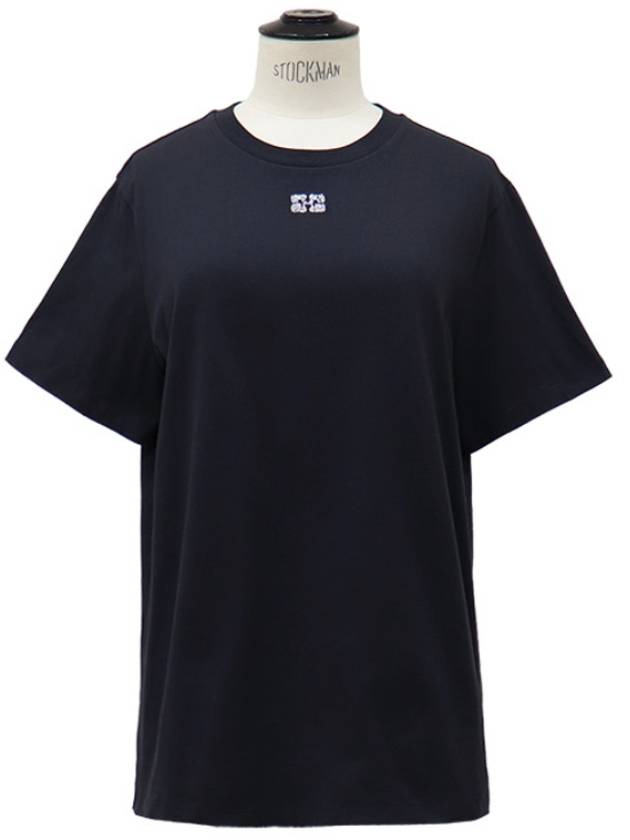 black logo short sleeve - GANNI - BALAAN 1