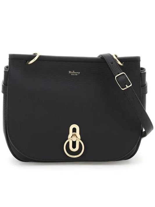 Soft Amberley Satchel Cross Bag Black - MULBERRY - BALAAN 1