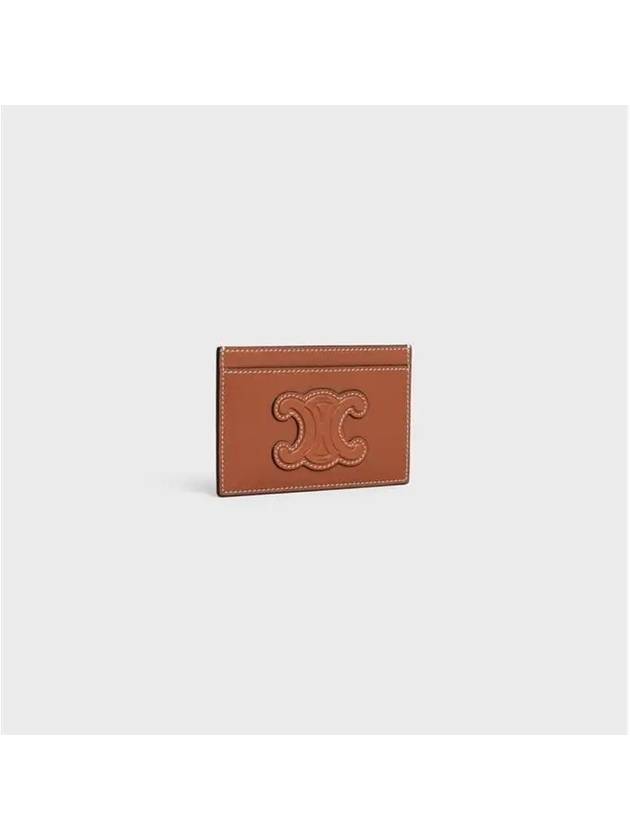 Coeur Triomphe Card Wallet Tan - CELINE - BALAAN 3