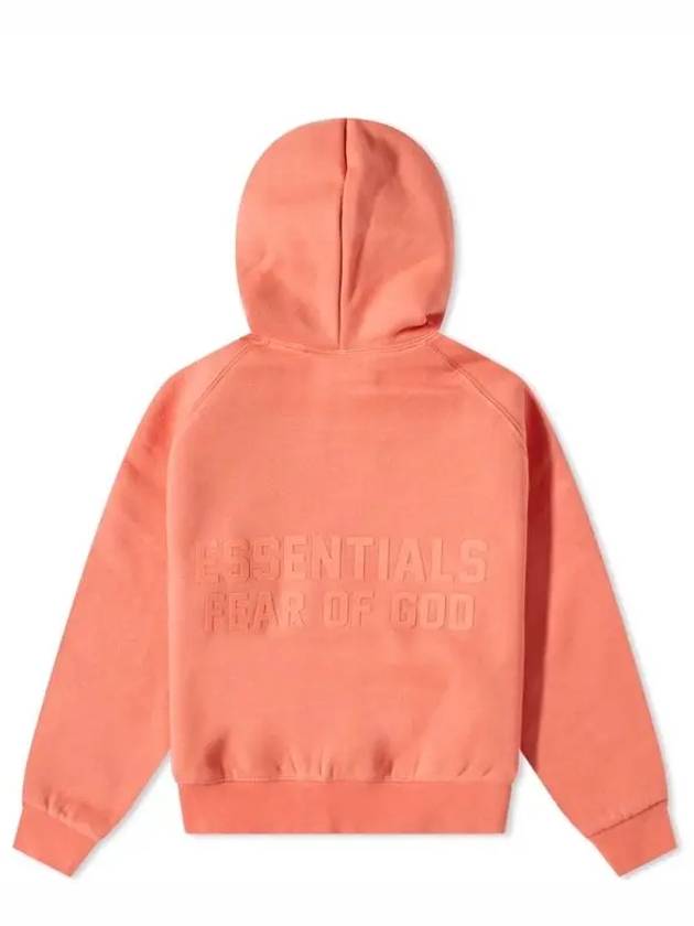 Essential Kids Coral Logo Full Zip Hooded Up 785SU222032K - FEAR OF GOD - BALAAN 4