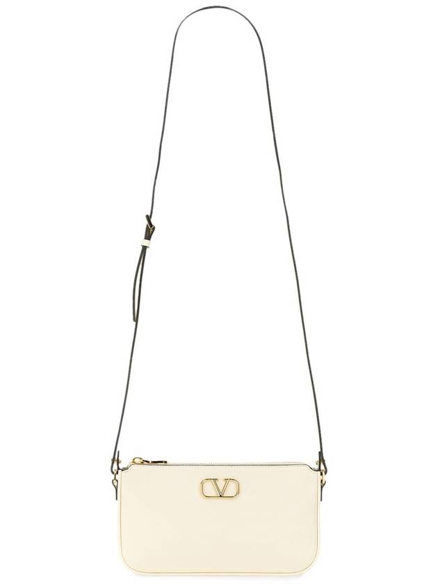 Logo Cross Bag White - VALENTINO - BALAAN 4