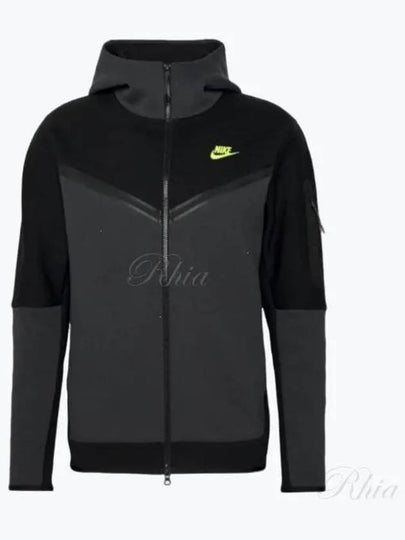 Nike Tech Fleece Windrunner Hooded Jacket Black - NIKE - BALAAN 2