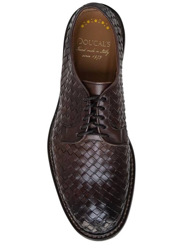 Doucal'S Braided Derby Laced Shoes - DOUCAL'S - BALAAN 4