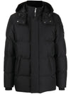 Men's Cloud Threequarter Parka Black - MOOSE KNUCKLES - BALAAN 1