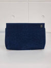 Direx satin blue clutch - LOEWE - BALAAN 2