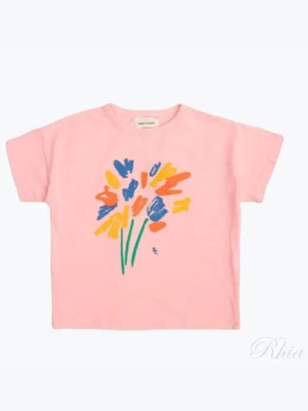 Kids short sleeve t shirt 124AC006 510 - BOBO CHOSES - BALAAN 1