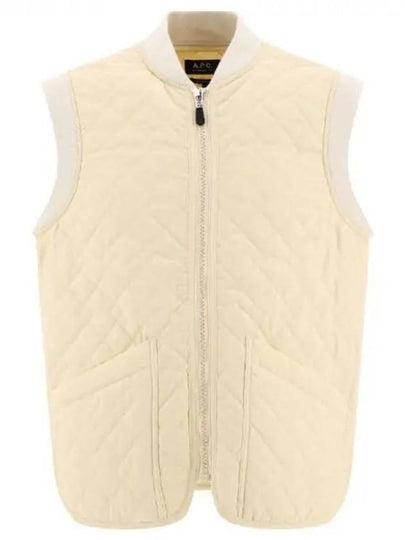 Quilted Vest Ivory - A.P.C. - BALAAN 2