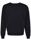 Men's Atley Logo Print Knit Top Navy - ISABEL MARANT - BALAAN 4