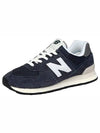 574 Heritage Low Top Sneakers Navy - NEW BALANCE - BALAAN 7