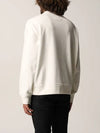 Men's Plus Logo Cotton Sweatshirt White - JIL SANDER - BALAAN 4