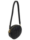 Woman's Leather Shoulder Bag Black - PATOU - BALAAN 4