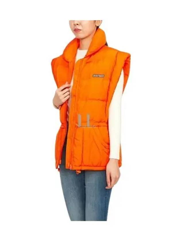 Women's Toby Padded Vest Orange - ISABEL MARANT - BALAAN 2