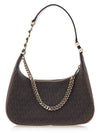 Women's Piper Small Shoulder Bag Brown - MICHAEL KORS - BALAAN 4