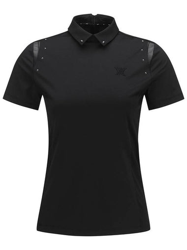 WOMEN BEADS POINT SHORT T SHIRTBK - ANEWGOLF - BALAAN 1