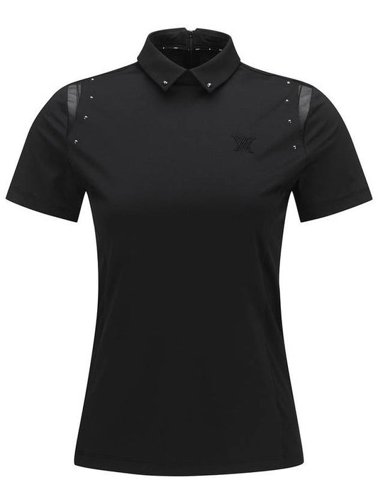 WOMEN BEADS POINT SHORT T SHIRTBK - ANEWGOLF - BALAAN 1