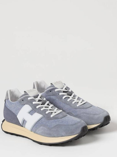 Sneakers H601 Hogan in camoscio e denim - HOGAN - BALAAN 2