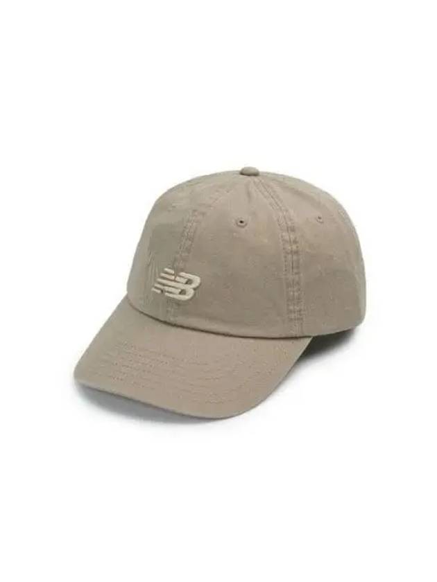 6 panel classic cap beige LAH91014SOT - NEW BALANCE - BALAAN 1