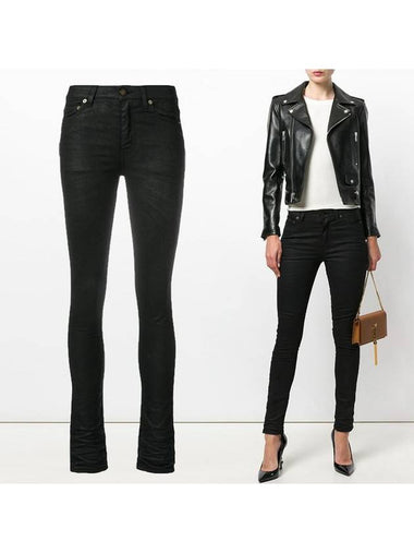 Women s Classic Skinny Jeans Black - SAINT LAURENT - BALAAN 1