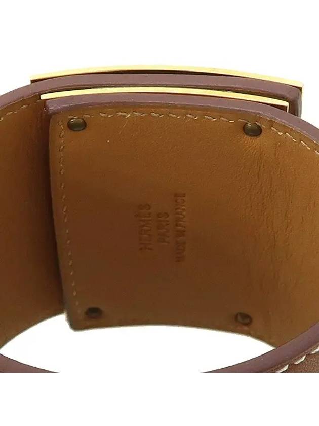 Camel color bracelet jewelry - HERMES - BALAAN 3