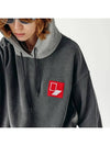 Unisex BXMXHD Door Box Sweat Hoodie Mix Charcoal - CHANCE'S NOI - BALAAN 4