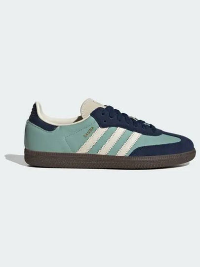 Samba OG Low-Top Sneakers Hazy Green - ADIDAS - BALAAN 2