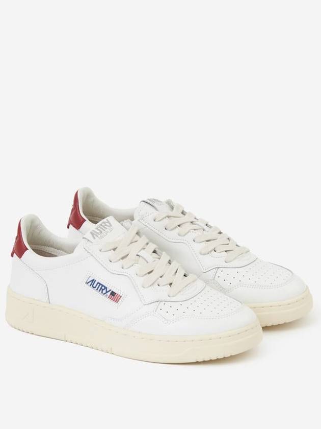 Medalist Red Tab Low Top Sneakers White - AUTRY - BALAAN 4