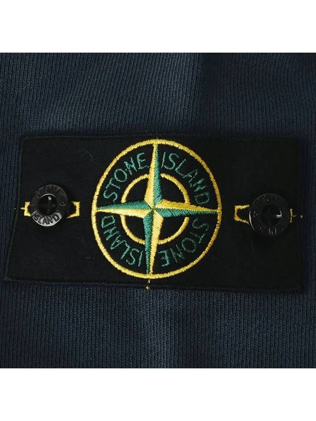 Stone Island Hooded Sweatshirt 811561241 V0120 Blue - STONE ISLAND - BALAAN 5