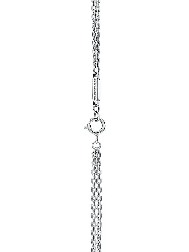 Tiffany Hardware Large Double Link Pendant Sterling Silver 63104345 - TIFFANY & CO. - BALAAN 3