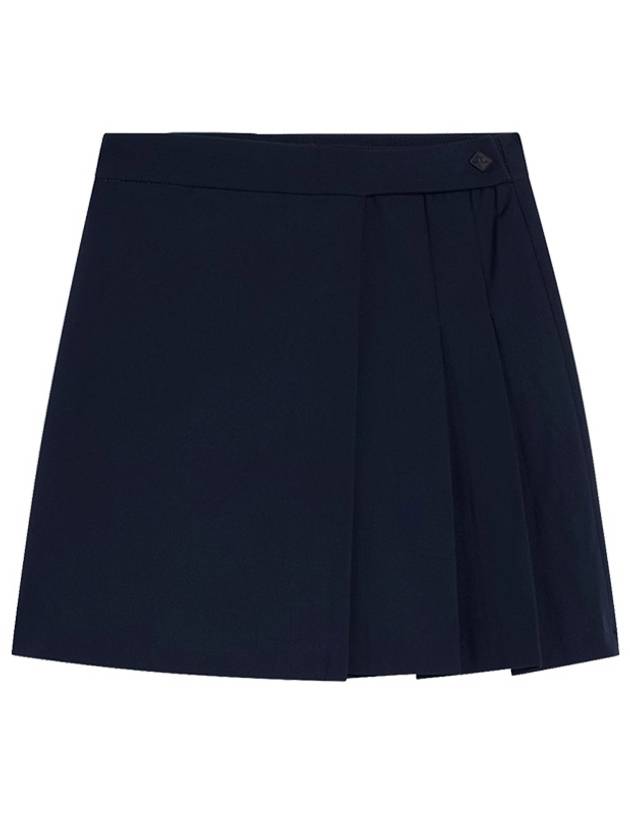 Women's Cataleya Pleated Skirt Navy - J.LINDEBERG - BALAAN 3